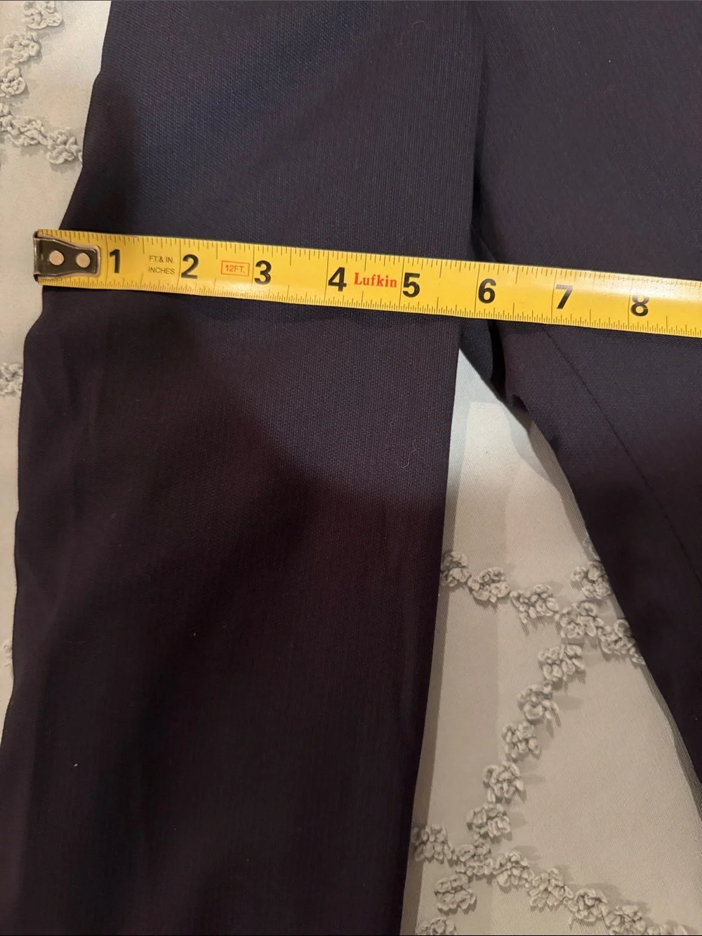 Perry Ellis Dark Navy Single-Breasted Suit Jacket